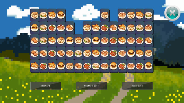 Screenshot z Yummy Mahjong