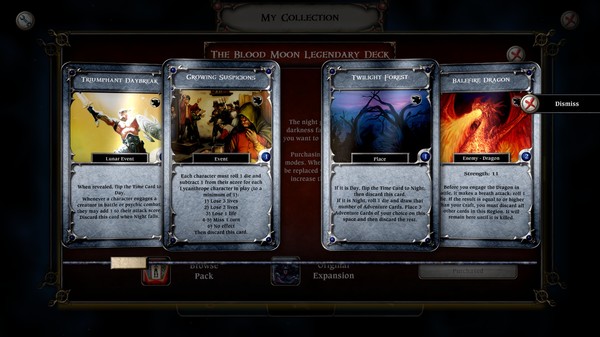 Talisman - The Blood Moon Expansion: Legendary Deck