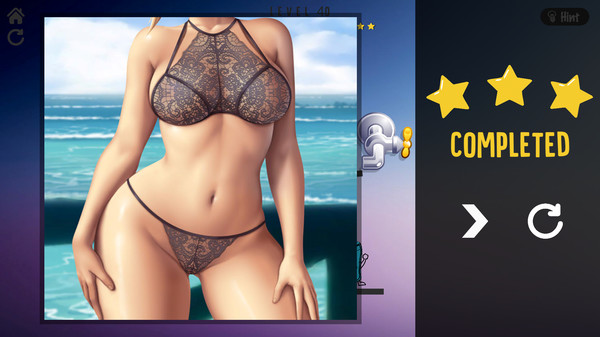 Screenshot z Wet Waifu