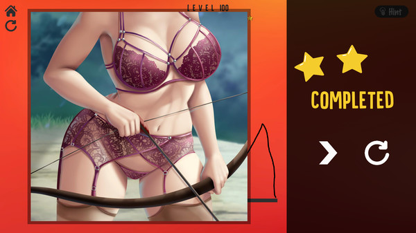 Screenshot z Wet Waifu