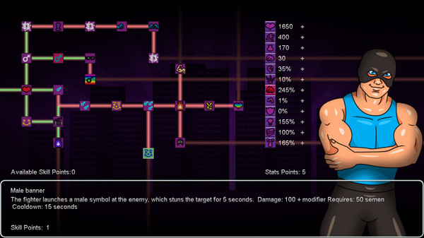 Screenshot z Gachimuchi Life Simulator