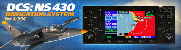 DCS: NS 430 Navigation System for L-39С