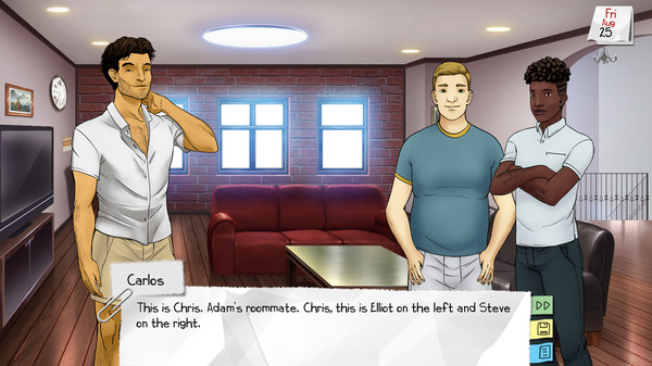 Screenshot 4 of Yearning: A Gay Story - final gameplay screenshot