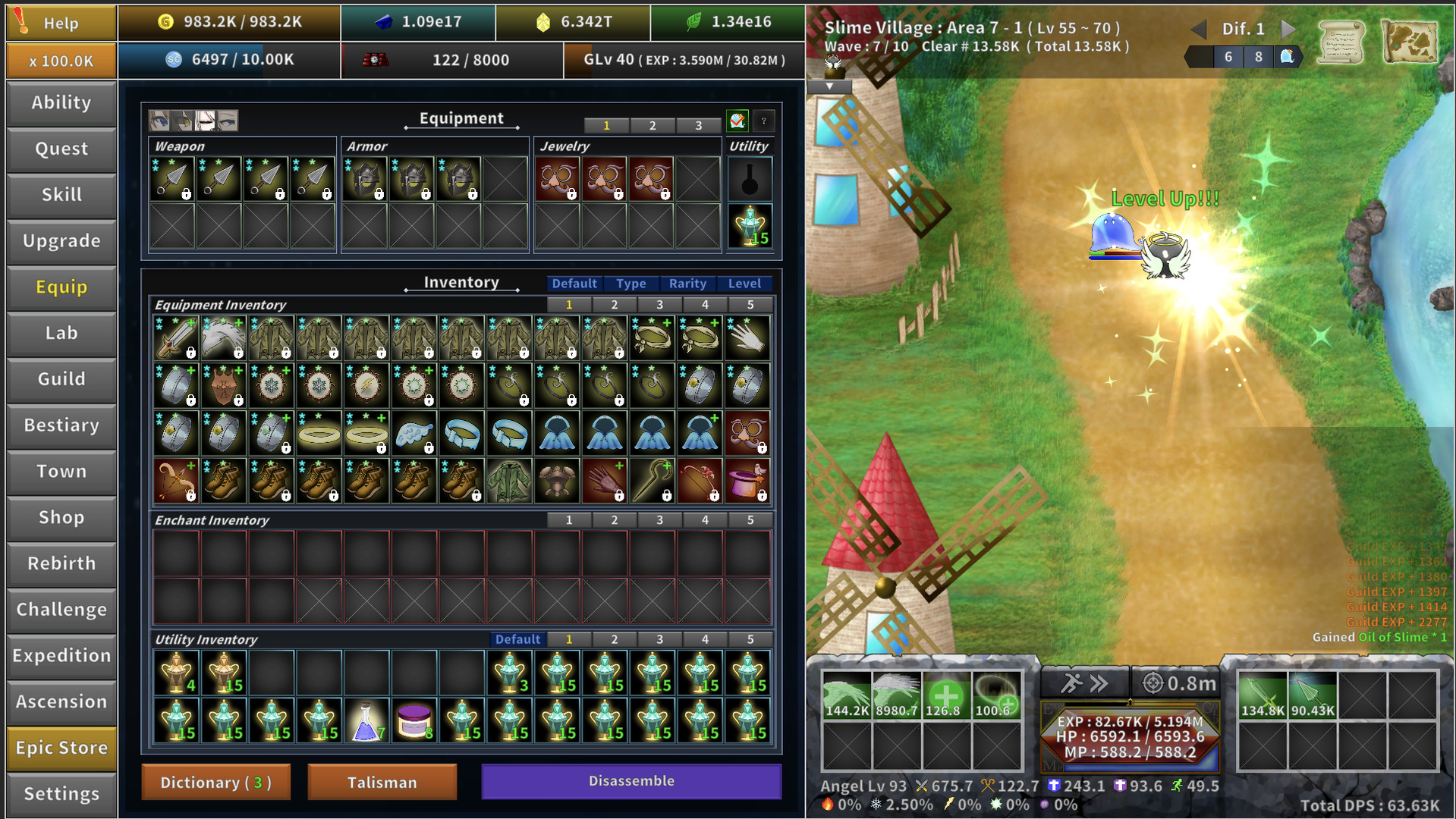 Incremental Epic Hero 2 screenshot #8