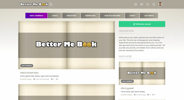 Better Me Book (Leaving Steam)