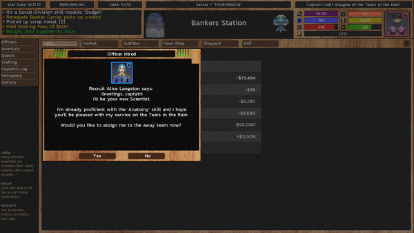 Approaching Infinity: Interface Expansion