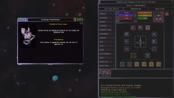 Approaching Infinity: Interface Expansion