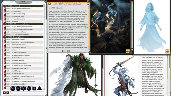 Fantasy Grounds - Pathfinder 2 RPG - Pathfinder Adventure Path #165: Eyes of Empty Death (Abomination Vaults 3 of 3)
