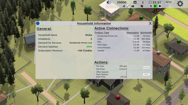 ISP Tycoon - Landline & Mobile Carrier Magnate screenshot 2