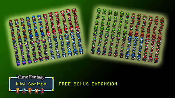 RPG Maker VX Ace - Time Fantasy Mini Sprites