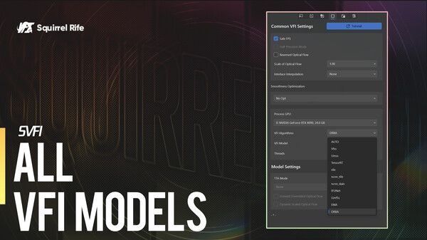 Screenshot z SVFI Screenshot z SVFI
