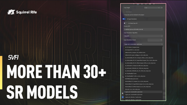 Screenshot z SVFI Screenshot z SVFI
