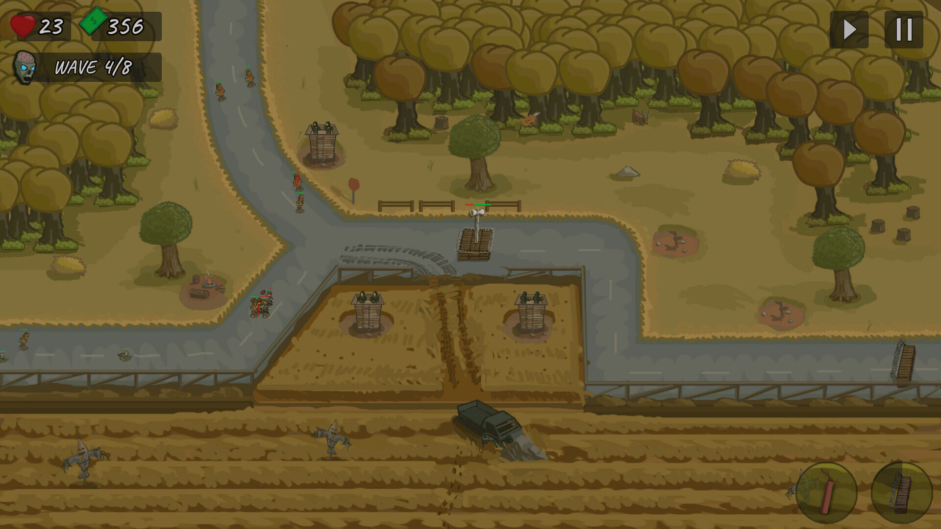 The Last Undead Waves: Defense TD Featured Screenshot #1