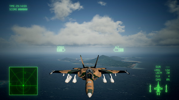 ACE COMBAT™7: SKIES UNKNOWN - F/A-18F Super Hornet Block III Set — скриншот 10