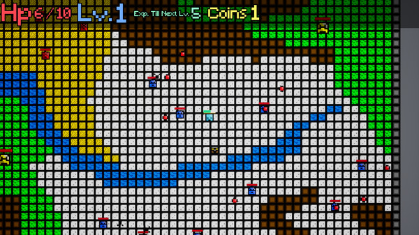 Screenshot z Fm45's Sprite Man Adventures