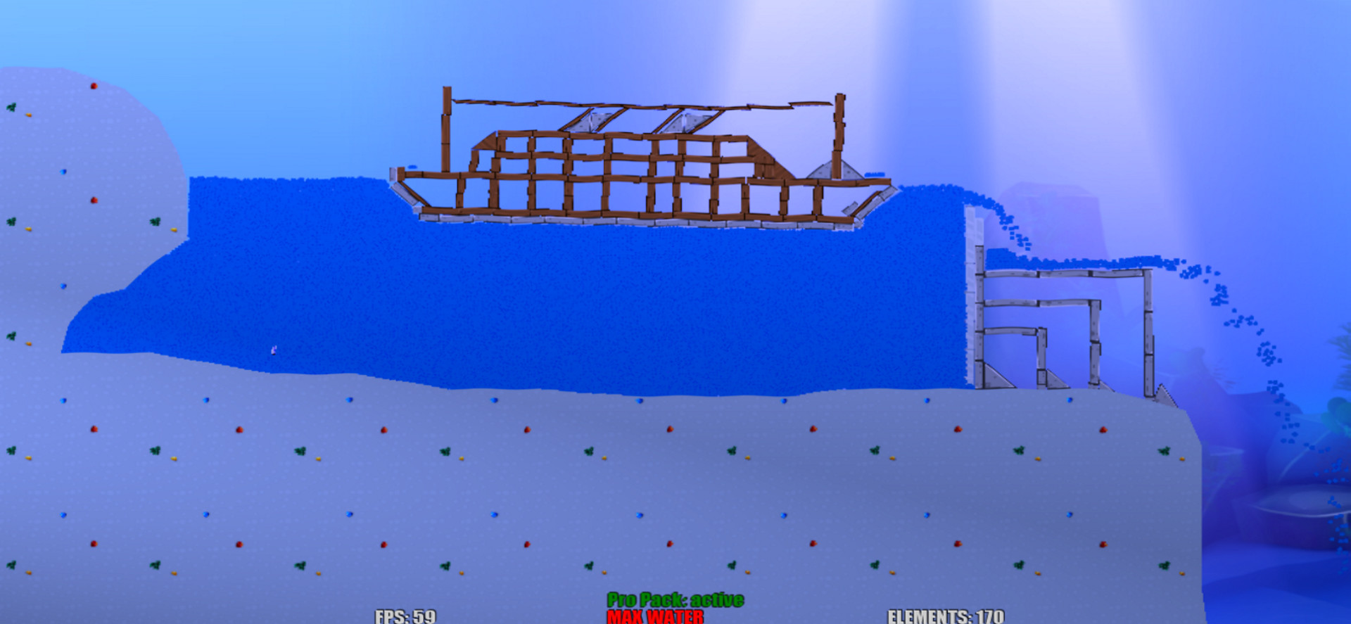 #6. Water Physics Simulation (Steam) Podle: Gaming-Apps.com