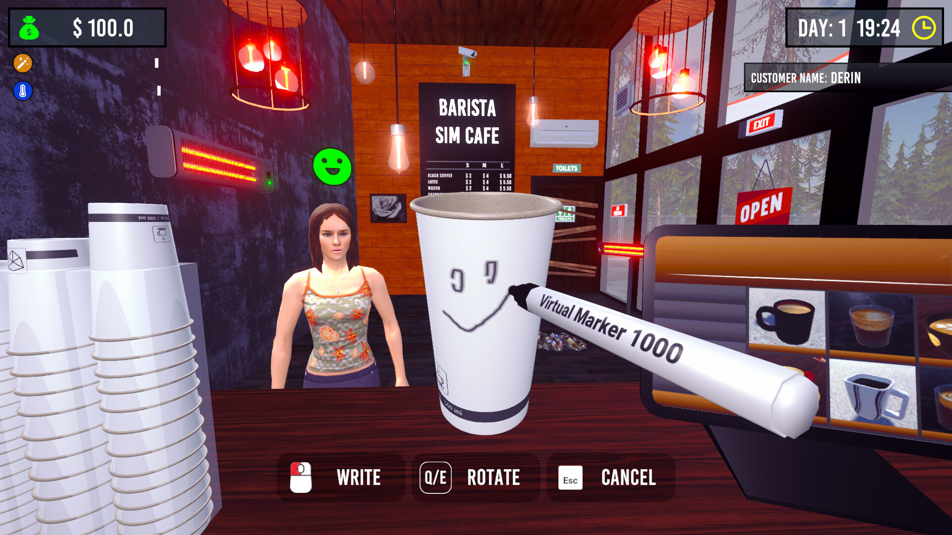 screenshot of Barista Simulator 5