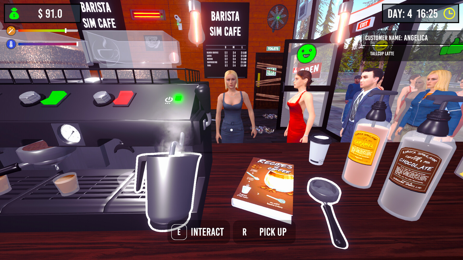 screenshot of Barista Simulator 8