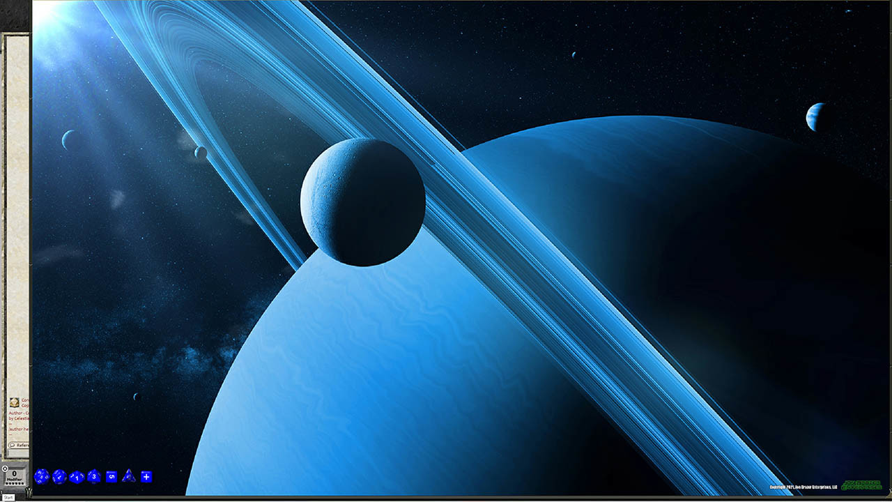 Fantasy Grounds - Star Battles: Deep Space and Dim Stars Space Map Packのスクリーンショット 1