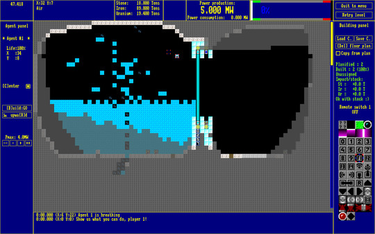 Screenshot z CHR$(143)