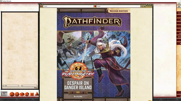 Fantasy Grounds - Pathfinder 2 RPG - Fists of the Ruby Phoenix AP 1: Despair on Danger Island