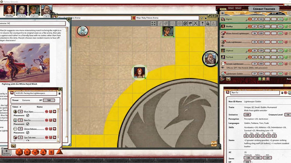 Fantasy Grounds - Pathfinder 2 RPG - Fists of the Ruby Phoenix AP 1: Despair on Danger Island screenshot 7