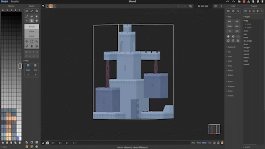 Anima Toon :3D Voxel Character Animation video 9