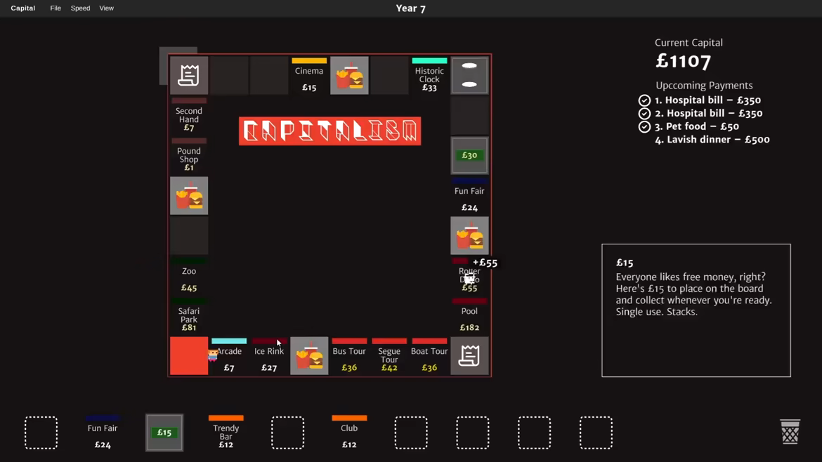 CAPITALISM The action board game for one player video 4