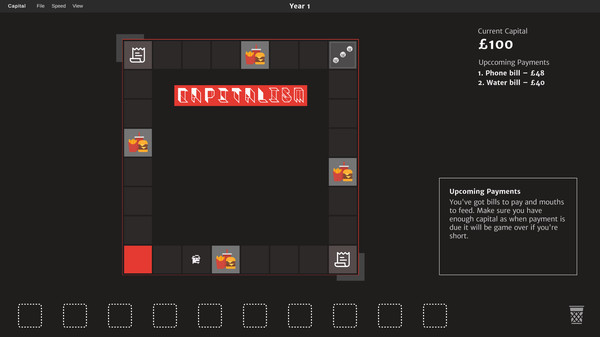 Screenshot z CAPITALISM The action board game for one player