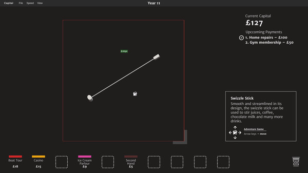 Screenshot z CAPITALISM The action board game for one player