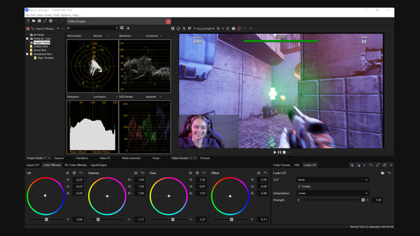 Screenshot z VEGAS 19 Edit Steam Edition