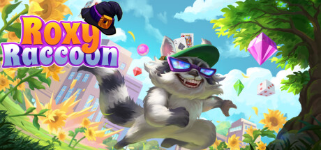 Roxy Raccoon banner