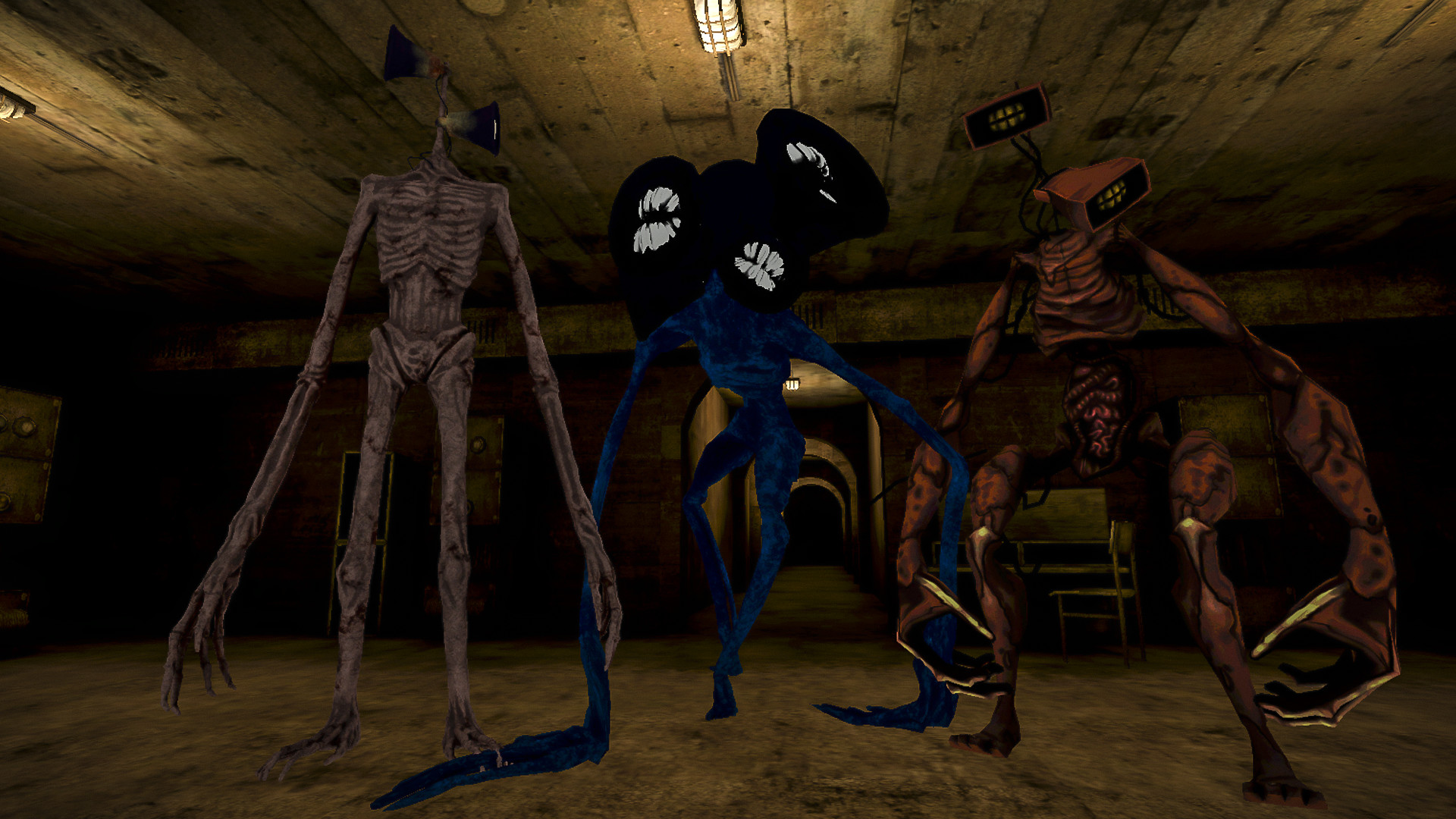 Siren Head Horror Bunker VR в Steam