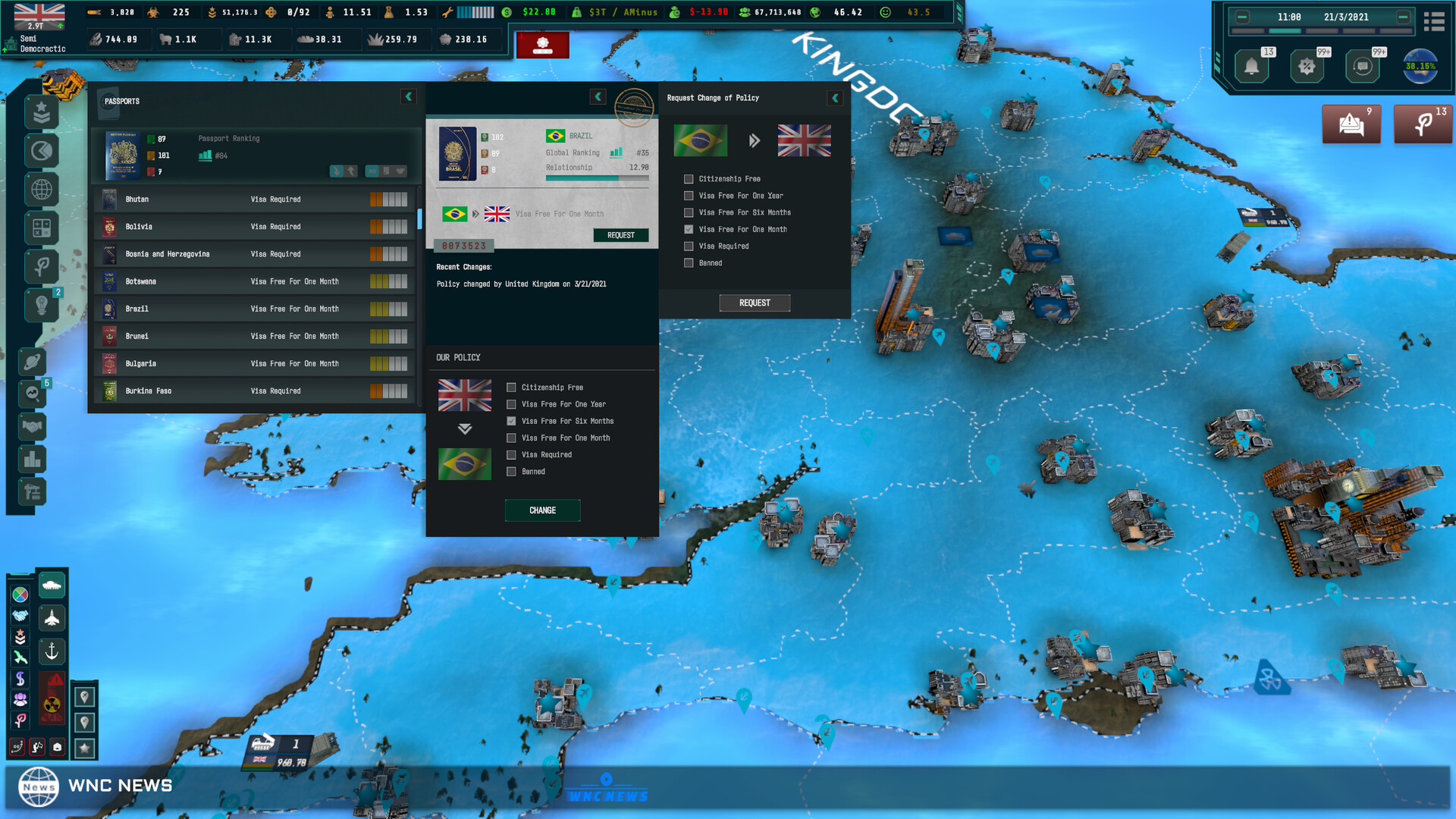 #5. World Warfare & Economics (Steam) Bởi: Okron Studio
