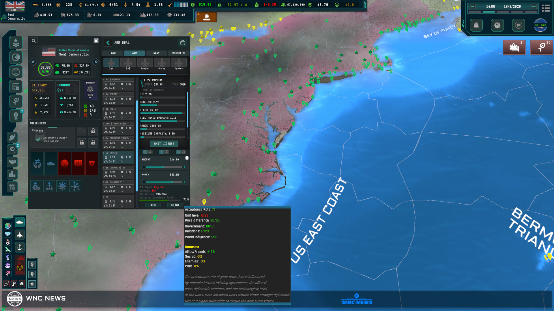 #8. World Warfare & Economics (Steam) Bởi: Okron Studio