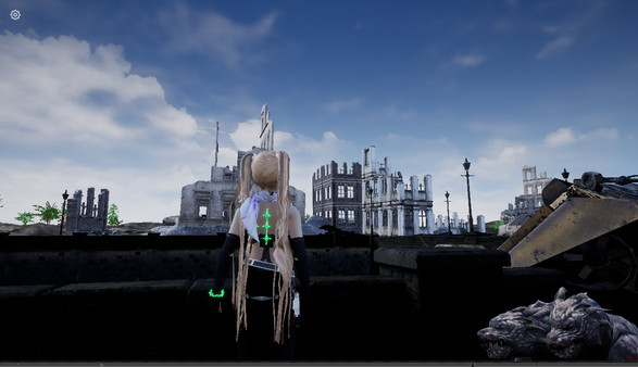 Screenshot z ellie on the ruins