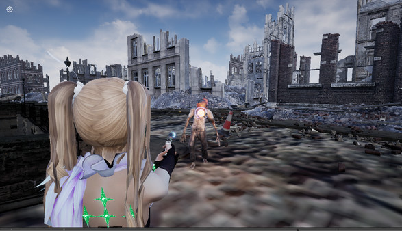 Screenshot z ellie on the ruins
