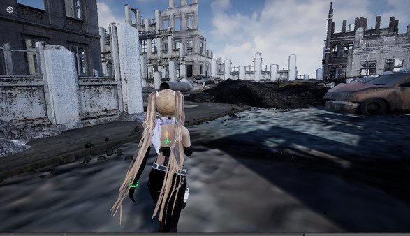 Screenshot z ellie on the ruins