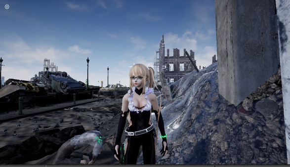 Screenshot z ellie on the ruins