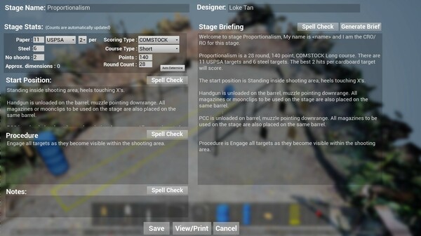 Screenshot z Practisim Designer Screenshot z Practisim Designer