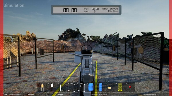 Screenshot z Practisim Designer Screenshot z Practisim Designer