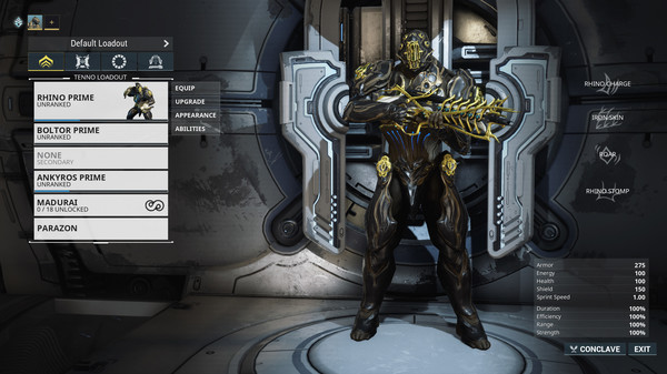 Warframe: Prime Vault – Nyx Prime and Rhino Prime Dual Pack