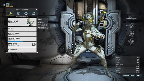Warframe: Prime Vault - Nyx Prime Pack