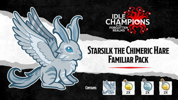 Idle Champions - Starsilk the Chimeric Hare Familiar Pack