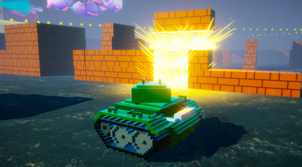 Screenshot z Tank Battle Royale