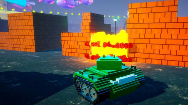 Screenshot z Tank Battle Royale