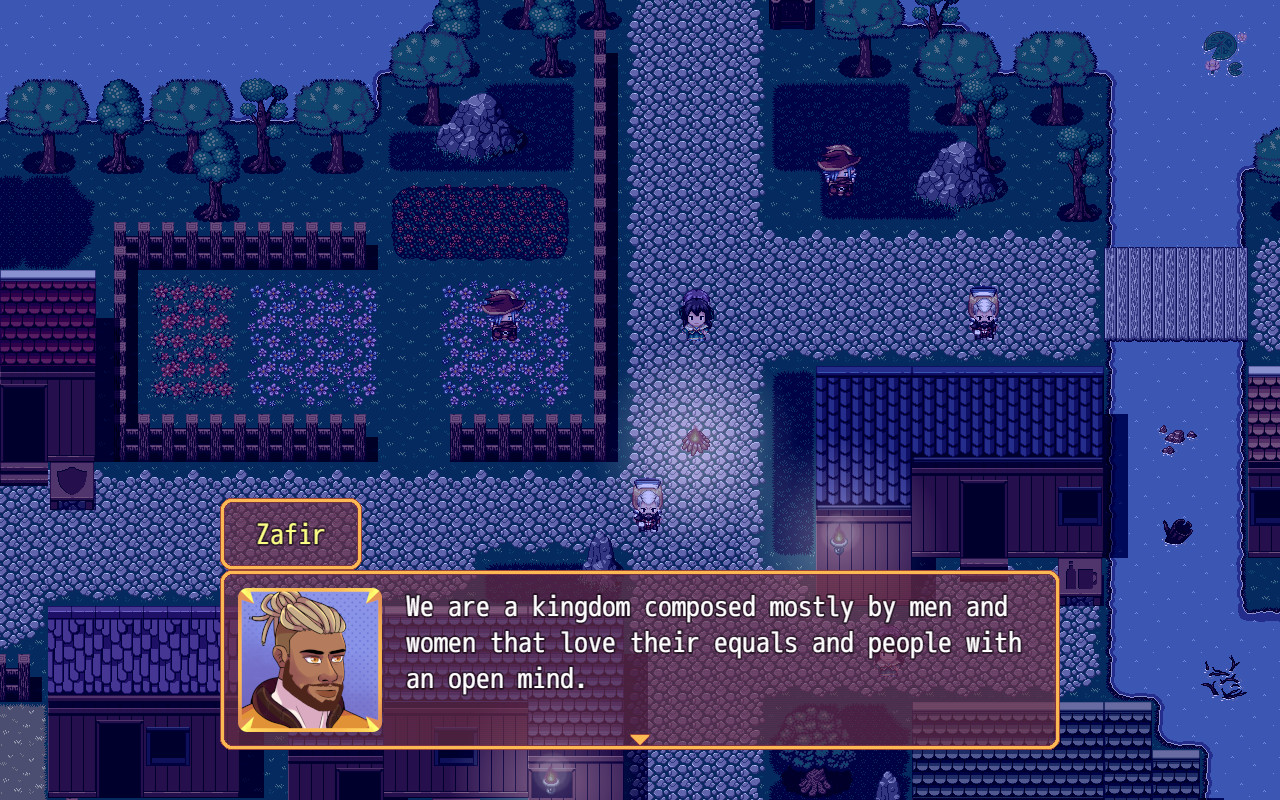 Burning Horns: A Bara Isekai JRPG screenshot #8