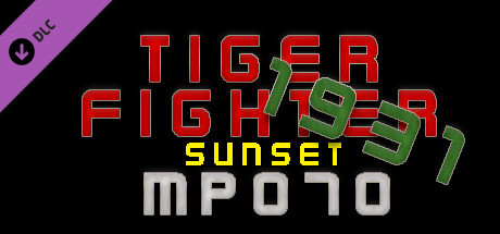 Tiger Fighter 1931 Sunset MP070 banner image