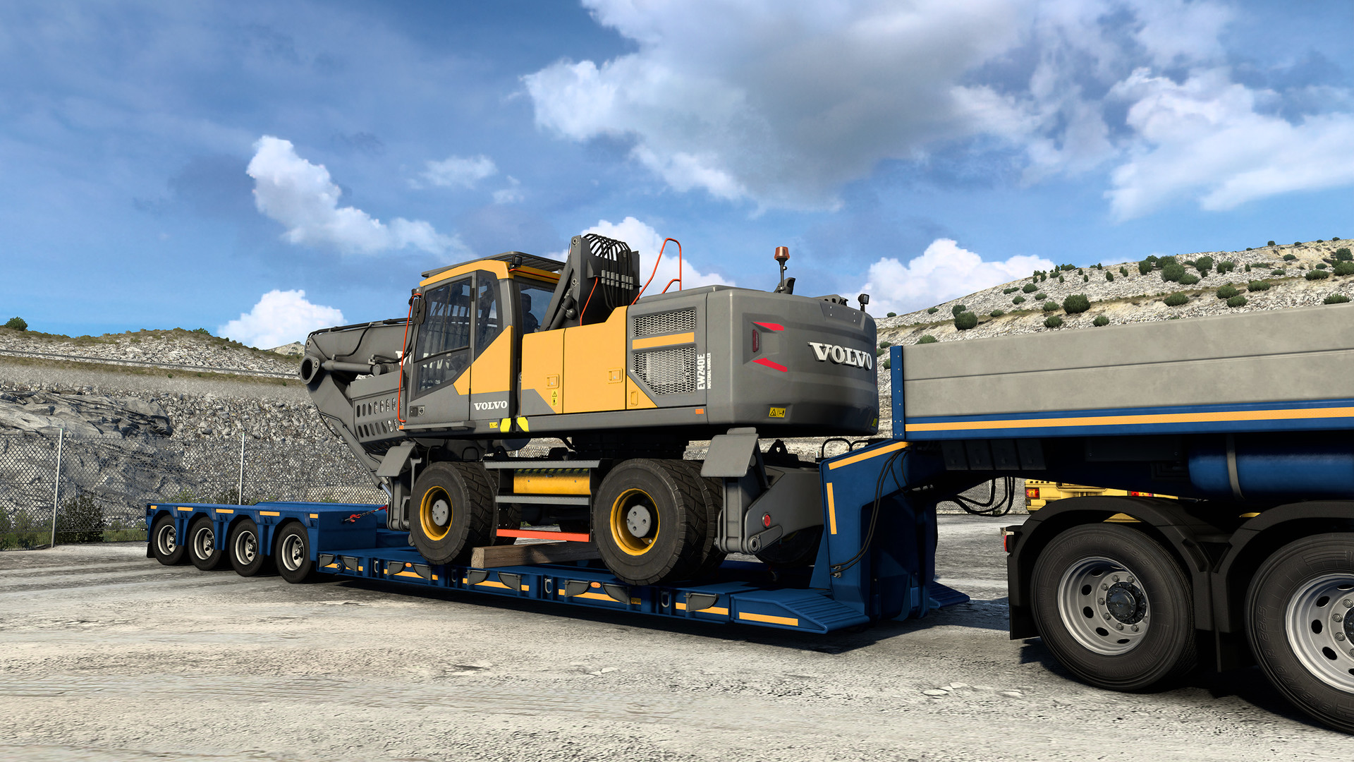 Euro Truck Simulator 2 - Volvo Construction Equipment gameplay screenshot 6