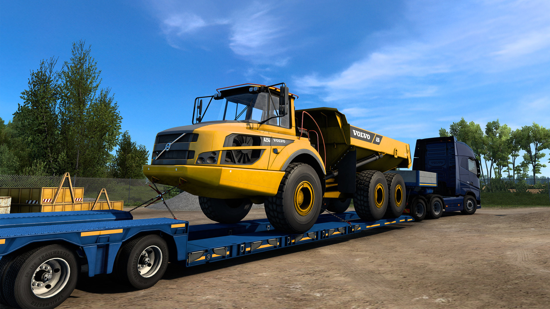 Euro Truck Simulator 2 - Volvo Construction Equipment gameplay screenshot 2